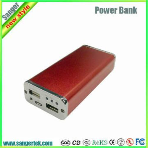 lcd power indicator power bank 7800mah